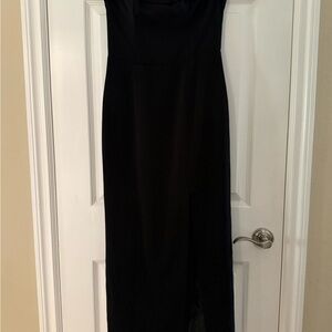 H&M Strapless Black Dress